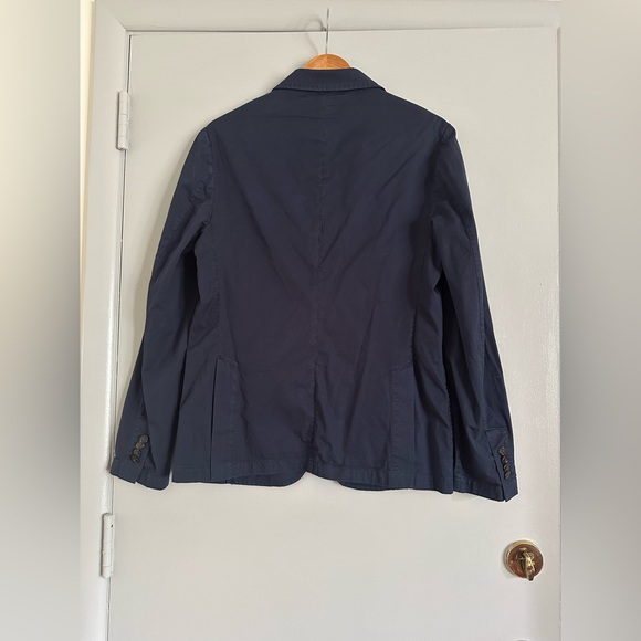 Men's MICHAEL KORS Navy Blue Cotton + Jacket Blazer Tagged 38R NWT NEW WOW! - Picture 10 of 16